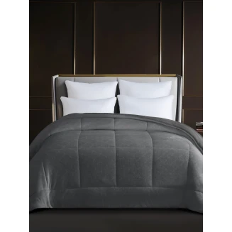 Κουβερτοπάπλωμα Dalia Anthracite Υπέρδιπλο (220x240) Sunshine