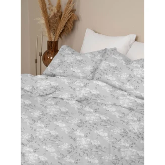 Σετ Σεντόνια Menta Εμπριμέ 360 Grey Μονο (160x250) Sunshine