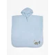 Fluffy Κεντητό Πόντσο Light Blue one size