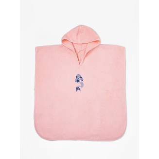 Πόντσο Κεντητό One Size Sunshine Fluffy Pink