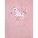 Fluffy Κεντητό Πόντσο Powder one size