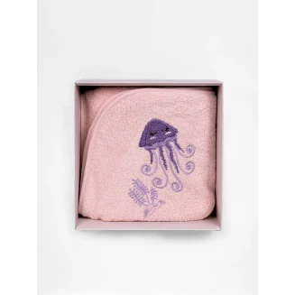 Κάπα Κεντητή 75x75 Sunshine Fluffy Pink