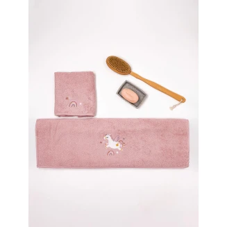 Πετσέτες Σετ Κεντητές 2 Τεμαχίων Sunshine Fluffy Powder