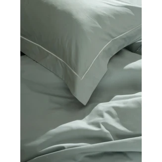 Μαξιλαροθήκες Βαμβακοσατέν Omnia Oxford Aqua 50x70 Sunshine