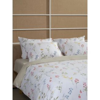 Σετ Σεντόνια Cotton Feelings 2062 Υπέρδιπλο (235X270) Sunshine