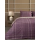 Σετ Σεντόνια Cotton Feelings 2066 Mauve Υπέρδιπλο με λάστιχο (170x205+30)