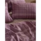 Σετ Σεντόνια Cotton Feelings 2066 Mauve Υπέρδιπλο με λάστιχο (170x205+30)