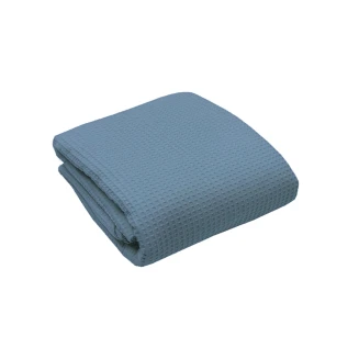 Κουβέρτα Πικέ Υπέρδιπλη 230x265 Sunshine Cotton Blue