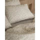 Σετ Σεντόνια Cotton Feelings 2070 Beige Μονό με λάστιχο(105x205+30)