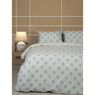 Σετ Σεντόνια Μονό Με Λάστιχο (105x205+30) Sunshine Cotton Feelings 2072 Aqua