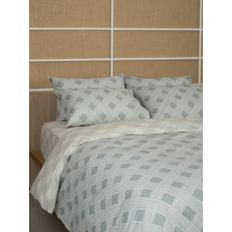 Σετ Σεντόνια Μονό Με Λάστιχο (105x205+30) Sunshine Cotton Feelings 2072 Aqua