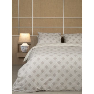 Σετ Σεντόνια Μονό Με Λάστιχο (105x205+30) Sunshine Cotton Feelings 2072 Beige