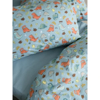 Σετ Σεντόνια Μονό Με Λάστιχο (105x205+30) Sunshine Cotton Feelings 54