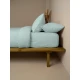 Σετ Σεντόνια Cotton Feelings 114 Light Aqua King Size (260x270)