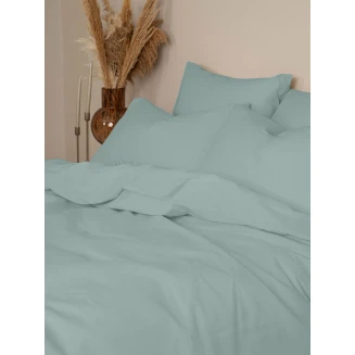 Σετ Σεντόνια King Size (260x270) Sunshine Cotton Feelings 114 Light Aqua