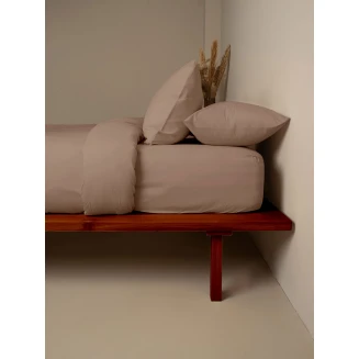 Σετ Σεντόνια Υπέρδιπλο (235x270) Sunshine Cotton Feelings 118 Brown