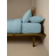 Σετ Σεντόνια Cotton Feelings 120 Sky Blue Μονό (165x270)