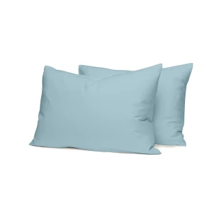 Σετ Σεντόνια Μονό Με Λάστιχο (105x205+30) Sunshine Cotton Feelings 120 Sky Blue
