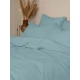 Σετ Σεντόνια Cotton Feelings 120 Sky Blue Μονό με λάστιχο(105x205+30)