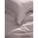 Σετ Σεντόνια Βαμβακοσατέν Omnia μονόχρωμα Powder King Size (280x300)