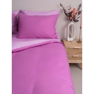 Sunshine Σετ Σεντόνια Menta 201 Mauve-Lila Μονό Με Λάστιχο (100x200+30)
