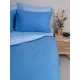 Σετ Σεντόνια Menta 202 Light Blue Μονό με λάστιχο (100x200+30)