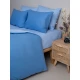 Σετ Σεντόνια Menta 202 Light Blue Μονό με λάστιχο (100x200+30)