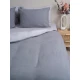 Σετ Σεντόνια Menta 203 Dark Grey Μονό με λάστιχο (100x200+30)