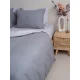 Σετ Σεντόνια Menta 203 Dark Grey Μονό με λάστιχο (100x200+30)