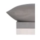 Σετ Σεντόνια Menta 203 Dark Grey Μονό με λάστιχο (100x200+30)