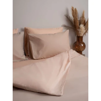 Sunshine Σετ Σεντόνια Menta 204 Beige-Brown Μονό Με Λάστιχο (100x200+30)