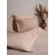 Σετ Σεντόνια Menta 204 Beige-Brown Μονό με λάστιχο (100x200+30)