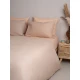 Σετ Σεντόνια Menta 204 Beige-Brown Μονό με λάστιχο (100x200+30)