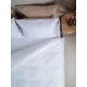 Σετ Σεντόνια Menta 209 White Μονό με λάστιχο (100x200+30)