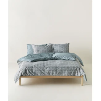 Σεντόνια Σετ King 4 Τεμαχίων 270x270 Kentia Artisan Blue-Grey