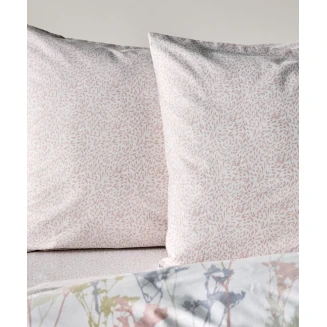 Μαξιλαροθήκες Σετ 2 Τεμαχίων 50x70 Kentia Breza 18A Dusty Pink-White
