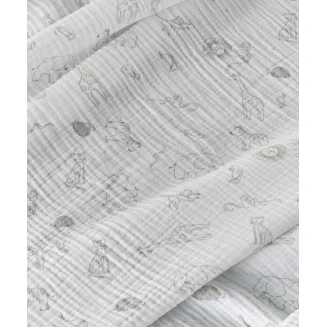Κουβέρτα Μονή 160x240 Muslin Kentia Canopy A Beige-White