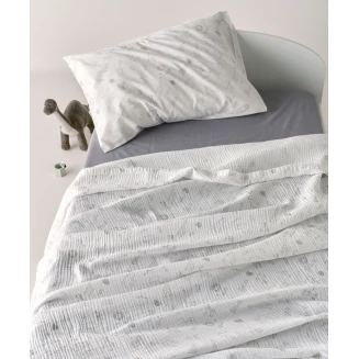 Κουβέρτα Μονή 160x240 Muslin Kentia Canopy A Beige-White
