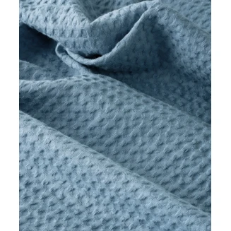 Κουβέρτα King 260x240 Βαμβακερή Waffle Kentia Cecilia 19 Blue