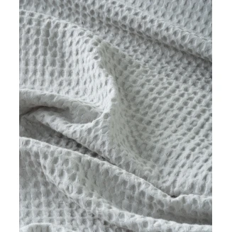 Κουβέρτα King 260x240 Βαμβακερή Waffle Kentia Cecilia 22 Grey