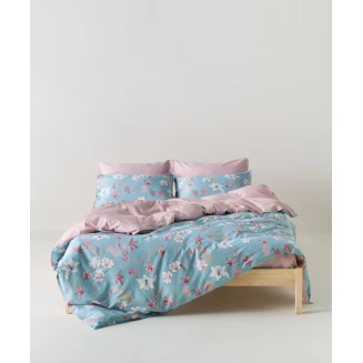 Σεντόνια Σετ Υπέρδιπλα 4 Τεμαχίων 240x270 Kentia Darlyn Ciel-Pink-White-Yellow