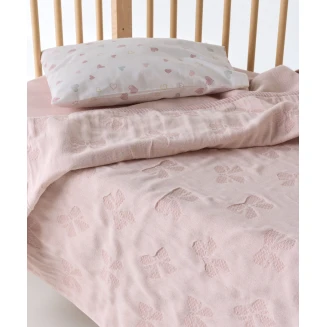Κουβέρτα Αγκαλιάς 70x100 Matlase Kentia Eliza Pink