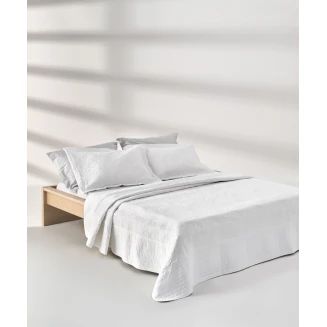Κουβερτόριο Σετ 3 Τεμαχίων King 260x250 Kentia Escape White