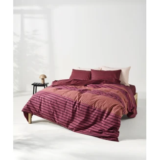 Παπλωματοθήκη Σετ 2 Τεμαχίων Μονή 165x245 Kentia Esra 17