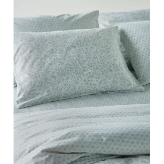 Σεντόνια Σετ King 4 Τεμαχίων 270x270 Kentia Evanthia 02 Mint Green-White