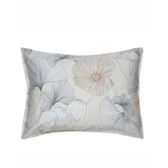 Μαξιλαροθήκες Σετ 2 Τεμαχίων 50x70+1 Kentia Gigi 12 Ecru-White