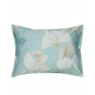 Μαξιλαροθήκες Σετ 2 Τεμαχίων 50x70+1 Kentia Gigi 16 Aqua-Beige-Ecru