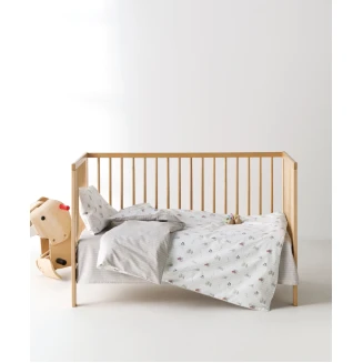 Παπλωματοθήκη Κούνιας 100x140 Σετ 2 Τεμαχίων Kentia Gonzo Cream-Light Beige