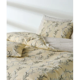 Σεντόνια Σετ Υπέρδιπλα 4 Τεμαχίων 240x270 Kentia Luma Cream-Green-White