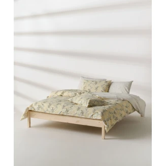 Σεντόνια Σετ Υπέρδιπλα 4 Τεμαχίων 240x270 Kentia Luma Cream-Green-White